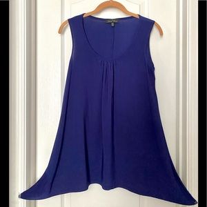 Slinky Brand tank top. A-line with ruffle S